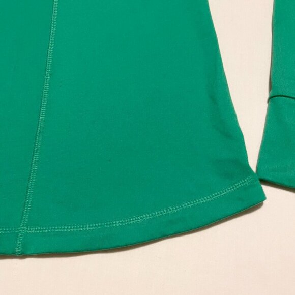 Reebok Shirt Long Sleeve Quarter Zip Womans Size Medium - Picture 14 of 16